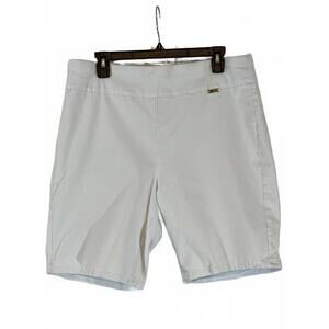 I.N.C. Women's White Casual Shorts Size 16